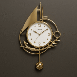 TRI HOME Nautical Elegance Wall Clock