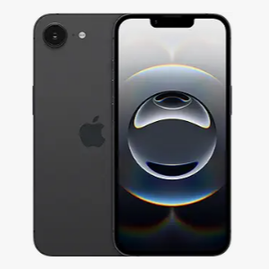 iPhone 16e 128 GB: Built for Apple Intelligence, A18 Chip, Supersized Battery Life, 48MP Fusion. Camera, 15.40 cm (6.1″) Super Retina XDR Display; Black