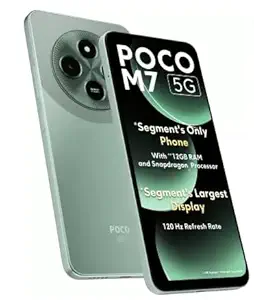 POCO M7 5G, Mint Green (8GB, 128GB)