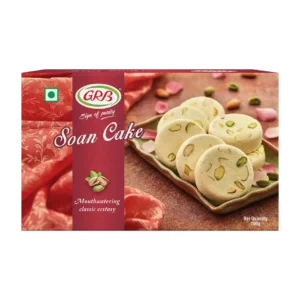 GRB Elaichi Soan Cake | Traditional Indian Sweet (100g)