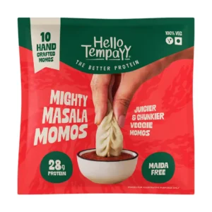 Hello Tempayy Masala High Protein Veg Momos - Maida Free (230 g)