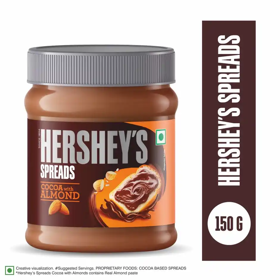 Hershey's Spread - Cocoa With Almond Jar (150 g)