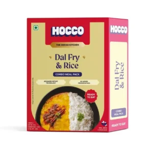 Hocco Dal Fry Rice | Combo Meal Pack (375g)