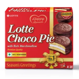 Lotte Choco Pie Pack | Cake Snack Pack   (18 x 28 g)