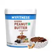 MyFitness Chocolate Peanut Butter Crunchy Spread | High Protein (1.25kg)