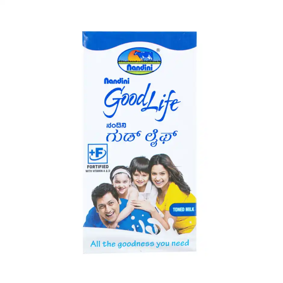 Nandini Goodlife Milk UHT (Pouch Brik) , 500ml