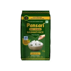 Pansari Daily Basmati Rice | Roazana Basmati Rice | Super Dubar Basmati Chawal  (5 kg)
