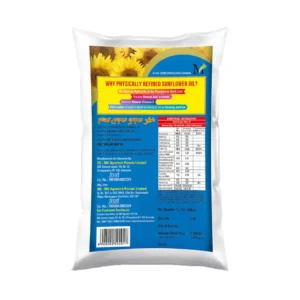 Sunpure Refined Sunflower Oil - Pouch (1L)